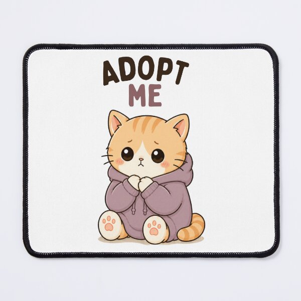 Item preview, Adopt Me Cat | Cute Kawaii Aesthetic | Pet Adoption Design designed and sold by The Mood Index.