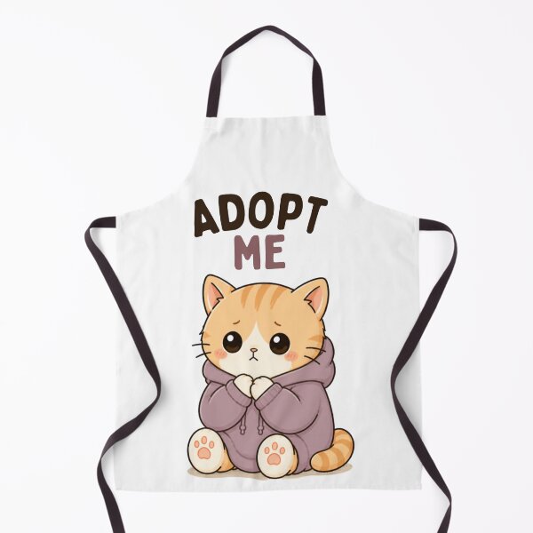 Item preview, Adopt Me Cat | Cute Kawaii Aesthetic | Pet Adoption Design designed and sold by The Mood Index.