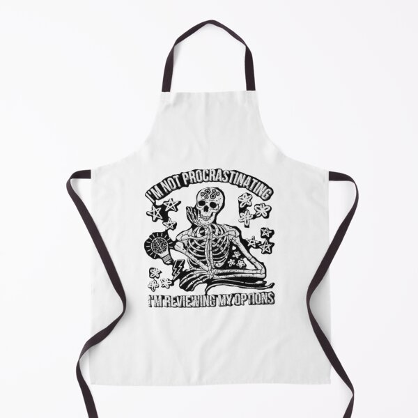 Item preview, Funny Procrastinating Skeleton Shirt | I’m Reviewing My Options designed and sold by SkeletonMood.
