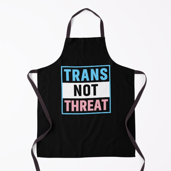 Item preview, Trans Not Threat Transgender Pride Ally Support Acceptance Flag designed and sold by designclub.