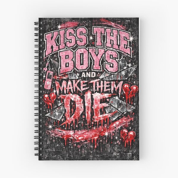 Item preview, KISS THE BOYS AND MAKE THEM DIE - Vintage Toxic 2009 Emo Core / Jennifer's Body Inspired designed and sold by lalatrash.