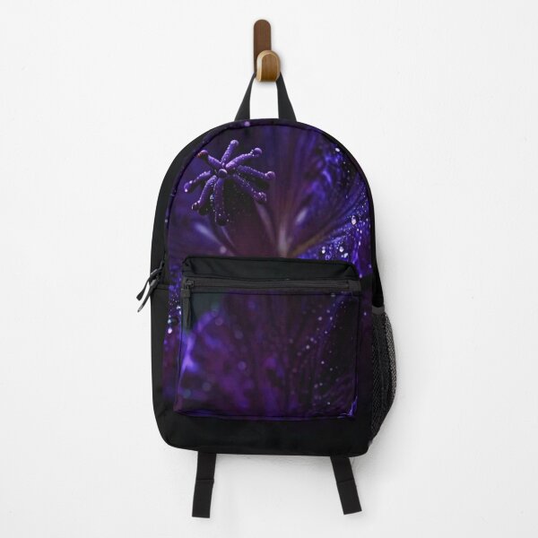 Item preview, Labyrinth of Darkness and Color — Purple Flower Water Drops designed and sold by CunningMaskPrints.