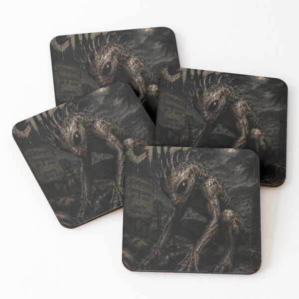 Item preview, CHILL – Grimdark Chupacabra Horror designed and sold by ITSimagination.