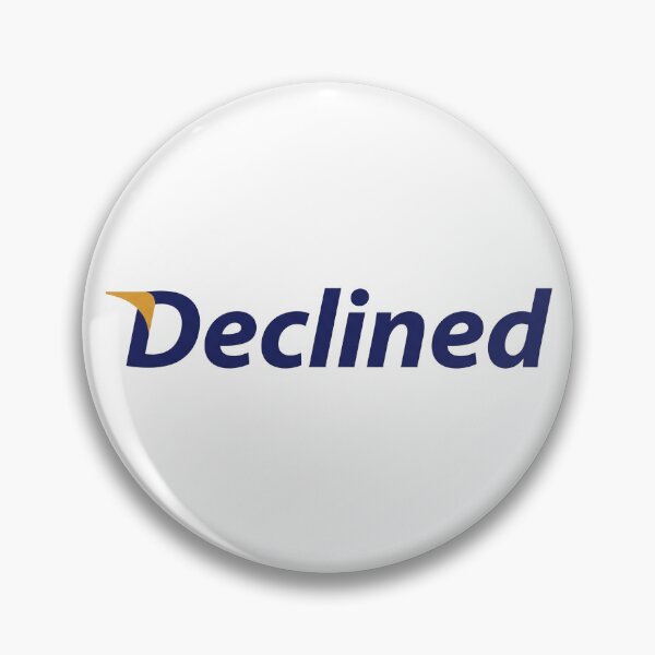 Item preview, Declined Card Payment Funny Finance Parody designed and sold by ⭐Anistore⭐.