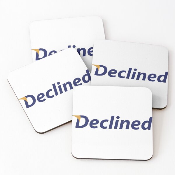 Item preview, Declined Card Payment Funny Finance Parody designed and sold by ⭐Anistore⭐.