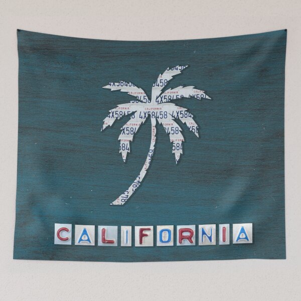 Item preview, California License Plate Palm designed and sold by Elisabeth Lucas.