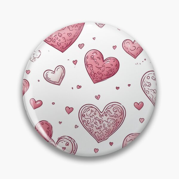Item preview, Cute Pink Heart Aesthetic Love Sticker designed and sold by insiya-art.