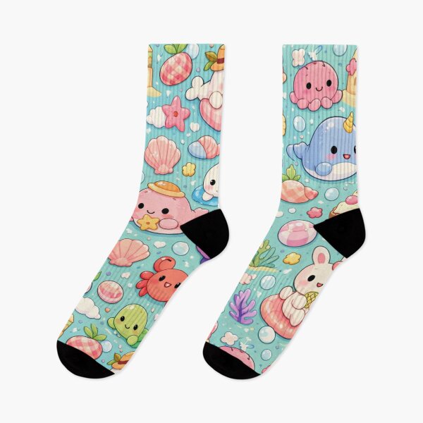 Item preview, Cute Kawaii Ocean Friends Paradise designed and sold by IYASDiaz.