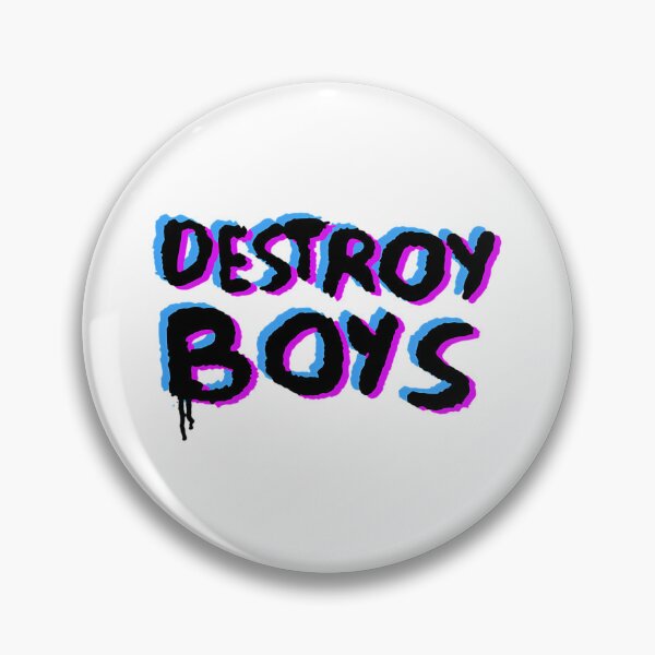 Item preview, Destroy Boys Band designed and sold by BarbedWireArt.