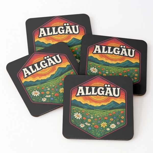 Item preview, Allgau Bavaria Trippy Art Travel designed and sold by TomFrontierArt.