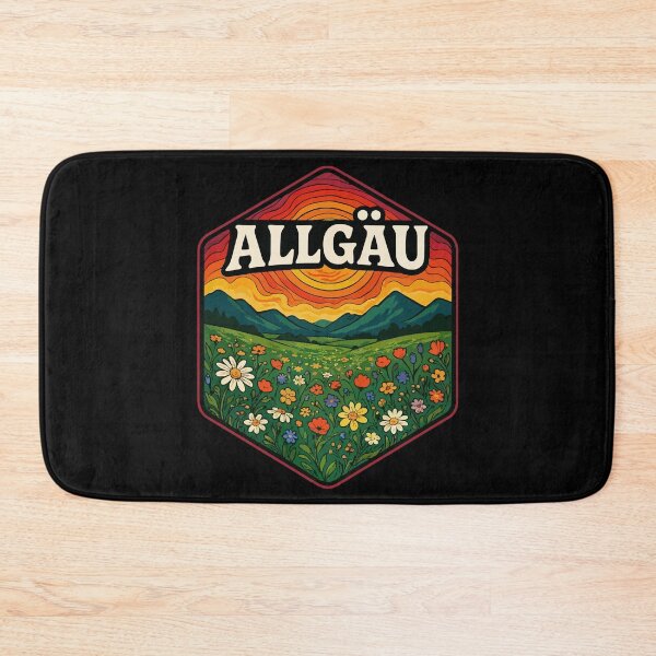 Item preview, Allgau Bavaria Trippy Art Travel designed and sold by TomFrontierArt.
