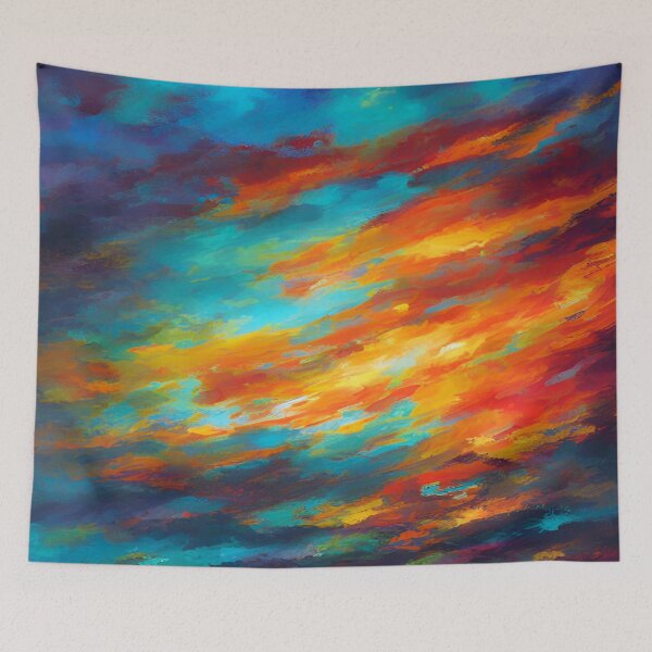 Item preview, Modern Abstract Texture Art | Color Burst designed and sold by mrtss.