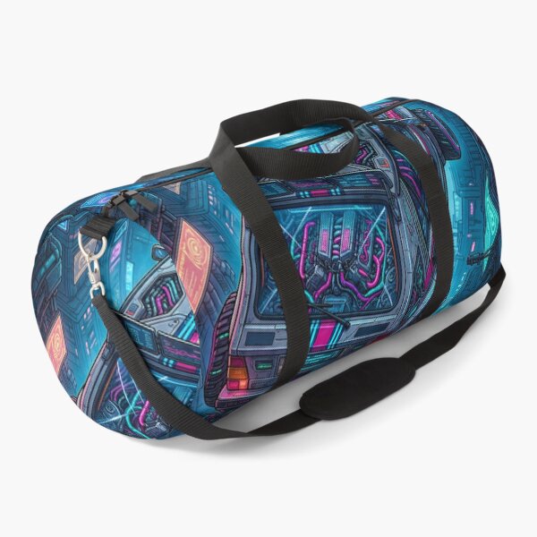 Item preview, Floating Future Hatchback Through Cyberpunk Canyon designed and sold by RevUpDesign.