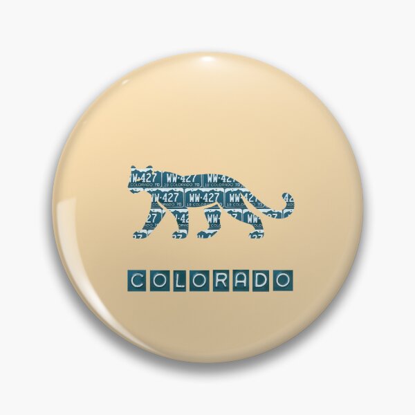 Item preview, Colorado License Plate Puma designed and sold by Elisabeth Lucas.