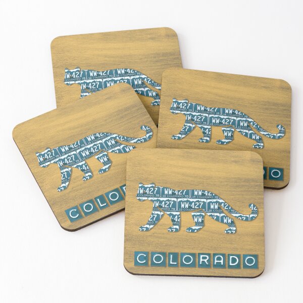 Item preview, Colorado License Plate Puma designed and sold by Elisabeth Lucas.