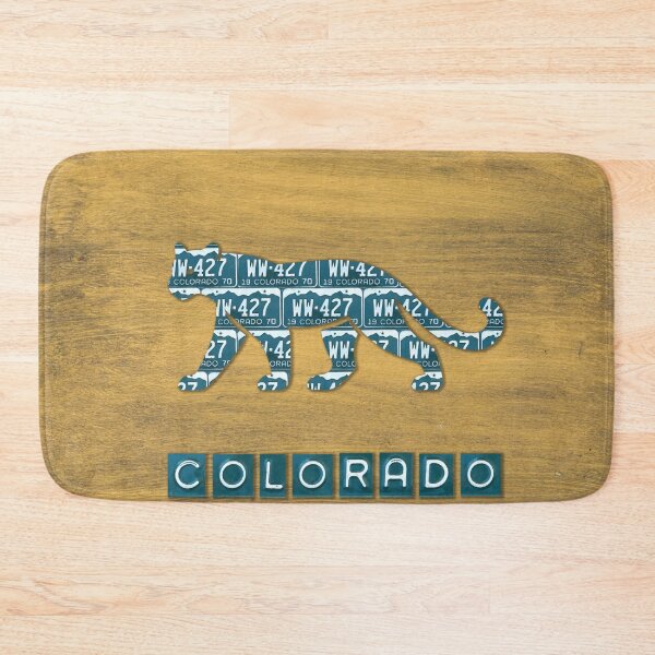 Item preview, Colorado License Plate Puma designed and sold by Elisabeth Lucas.