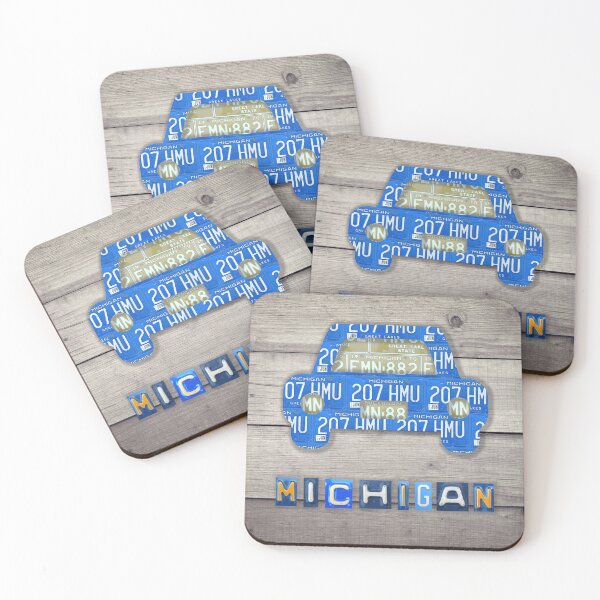 Item preview, Michigan License Plates Car designed and sold by Elisabeth Lucas.