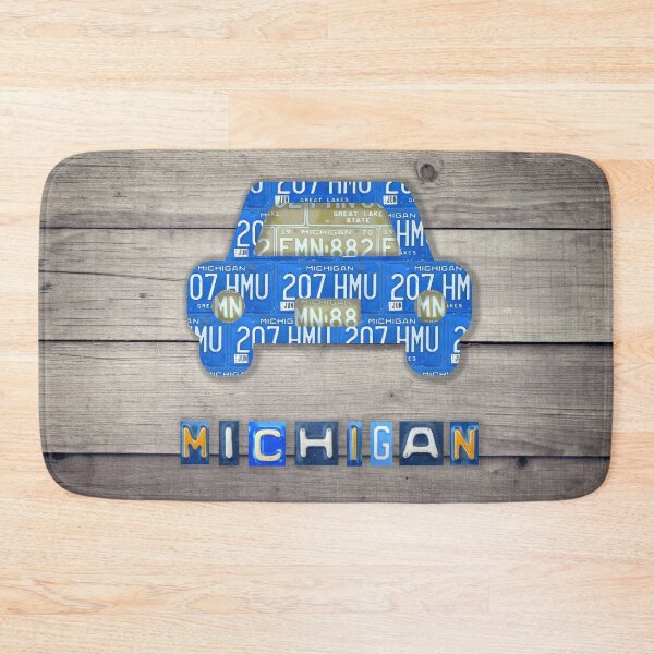 Item preview, Michigan License Plates Car designed and sold by Elisabeth Lucas.
