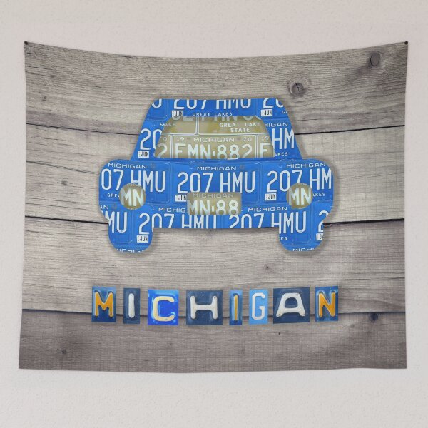Item preview, Michigan License Plates Car designed and sold by Elisabeth Lucas.