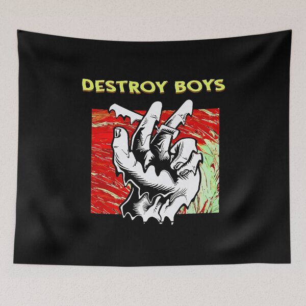 Item preview, Destroy Boys Band designed and sold by BarbedWireArt.