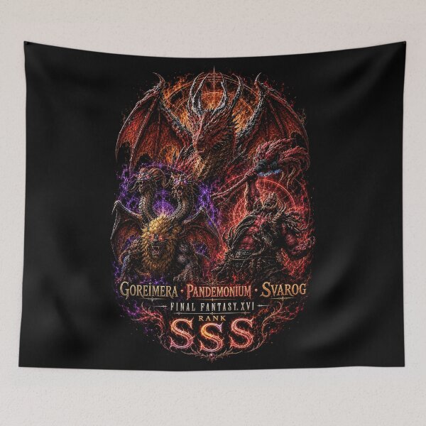 Item preview, Final Fantasy Rank SSS designed and sold by thedarkfantasy.