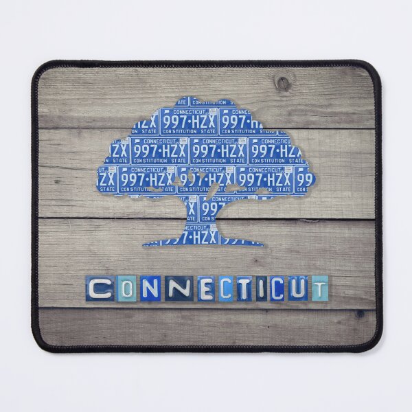 Item preview, Connecticut License Plate Oak designed and sold by Elisabeth Lucas.
