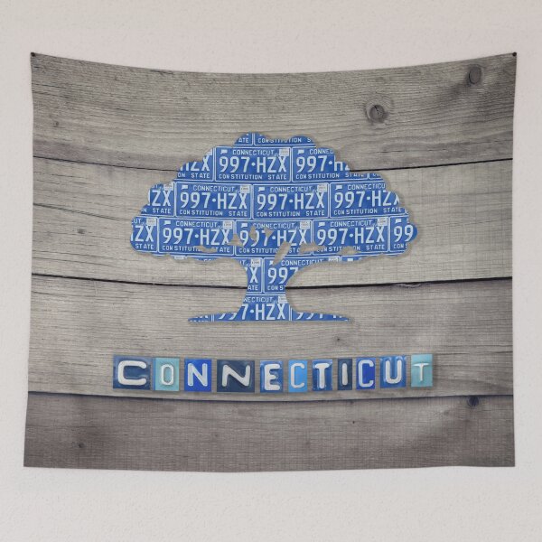 Item preview, Connecticut License Plate Oak designed and sold by Elisabeth Lucas.