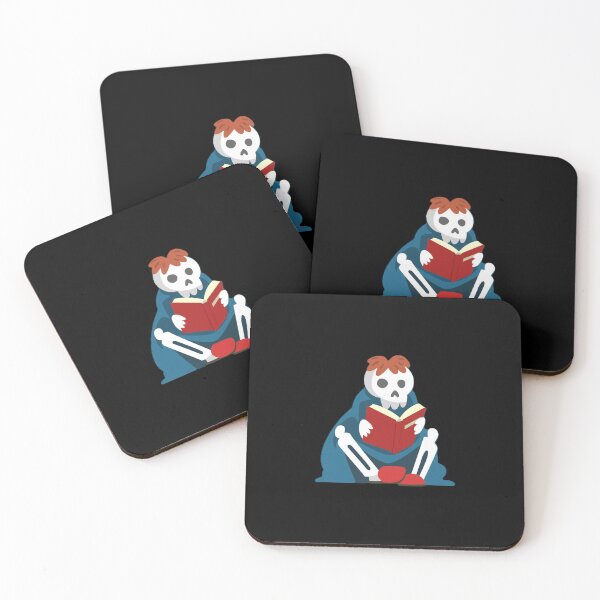 Item preview, Cute Skeleton Reading Book Cartoon | Funny Book Lover Skeleton Design  Main Tag: designed and sold by SkeletonMood.