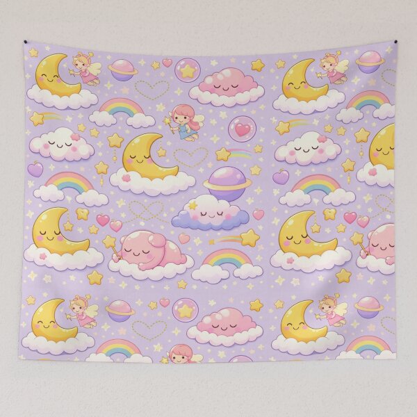 Item preview, Dreamy Moon Rainbow Sky World designed and sold by IYASDiaz.
