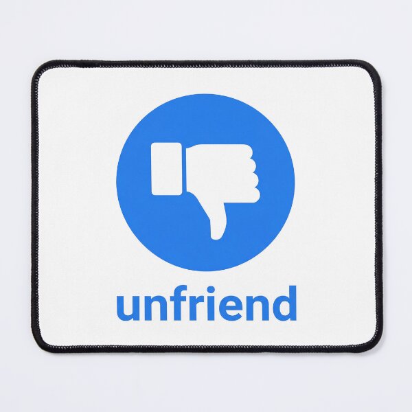 Item preview, Unfriend Thumbs Down Funny Social Media Parody designed and sold by ⭐Anistore⭐.