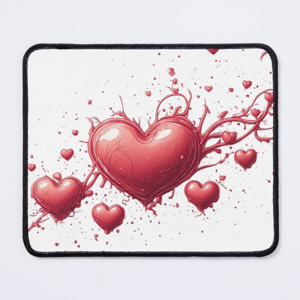 Item preview, Simple Red Heart Aesthetic Love Sticker designed and sold by insiya-art.