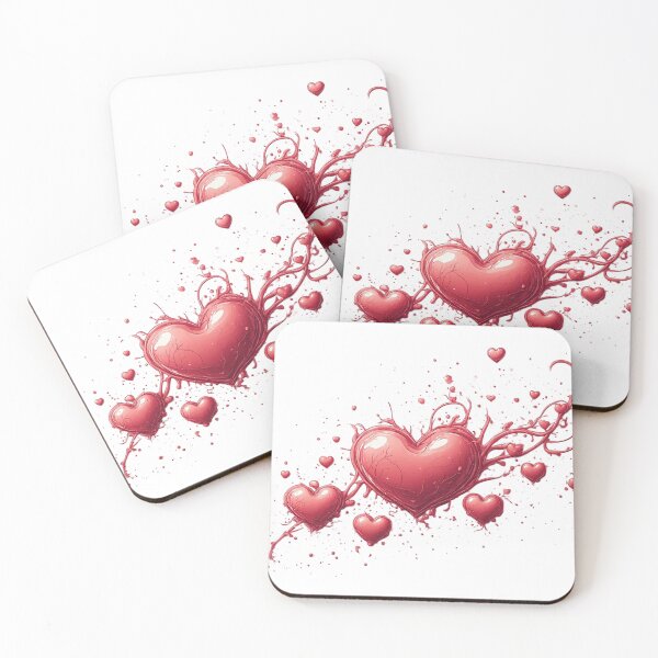 Item preview, Simple Red Heart Aesthetic Love Sticker designed and sold by insiya-art.