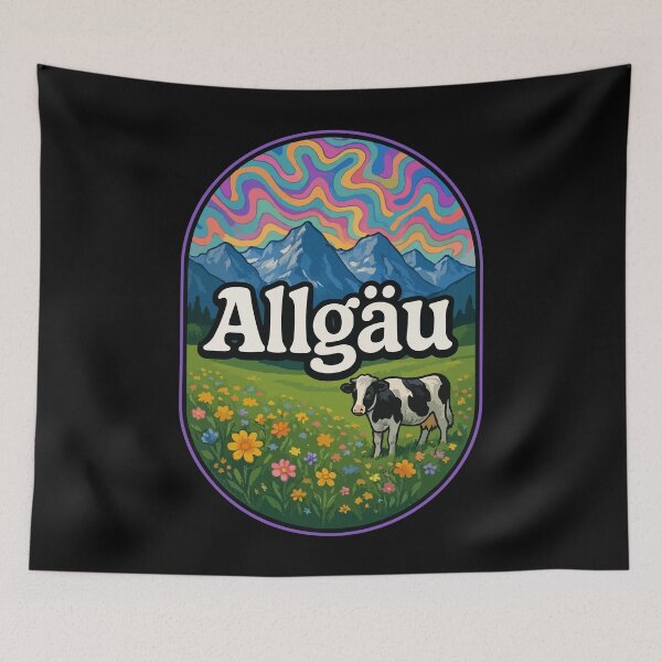 Item preview, Allgau Bavaria Germany Trippy Art designed and sold by TomFrontierArt.