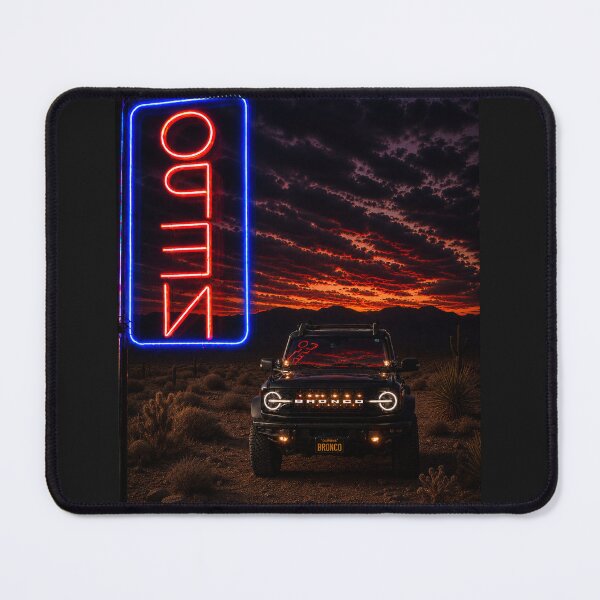 Item preview, Neon Open Bronco Desert Nights designed and sold by Kimberly Palmer.