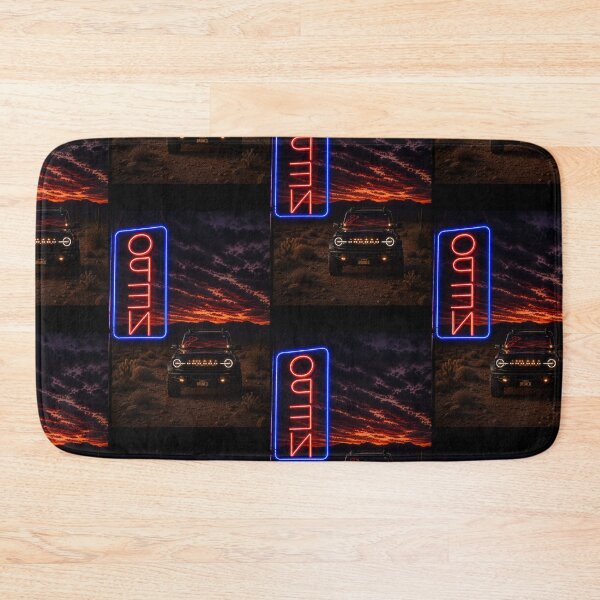 Item preview, Neon Open Bronco Desert Nights designed and sold by Kimberly Palmer.