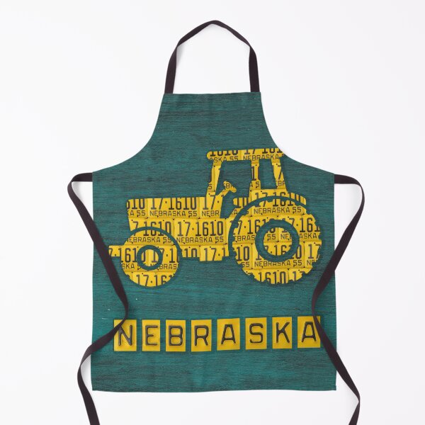 Item preview, Nebraska License Plates Tractor designed and sold by Elisabeth Lucas.