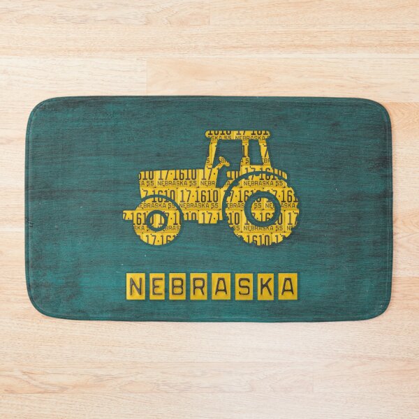Item preview, Nebraska License Plates Tractor designed and sold by Elisabeth Lucas.