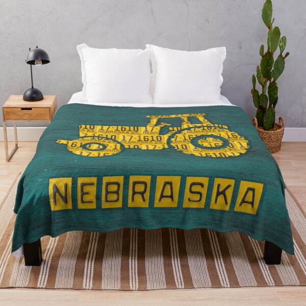 Item preview, Nebraska License Plates Tractor designed and sold by Elisabeth Lucas.
