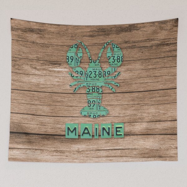 Item preview, Maine License Plate Lobster designed and sold by Elisabeth Lucas.