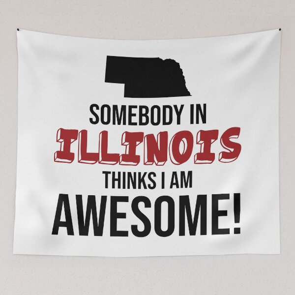 Item preview, Somebody In Illinois Thinks I Am Awesome designed and sold by InspiredQuotes.