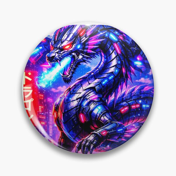 Item preview, Tokyo Dragon: Neon Godzilla of the Future designed and sold by Neo Tokio.