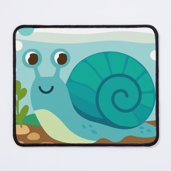 Item preview, Blue Snail in Glass Water Tank designed and sold by BetweenForms.
