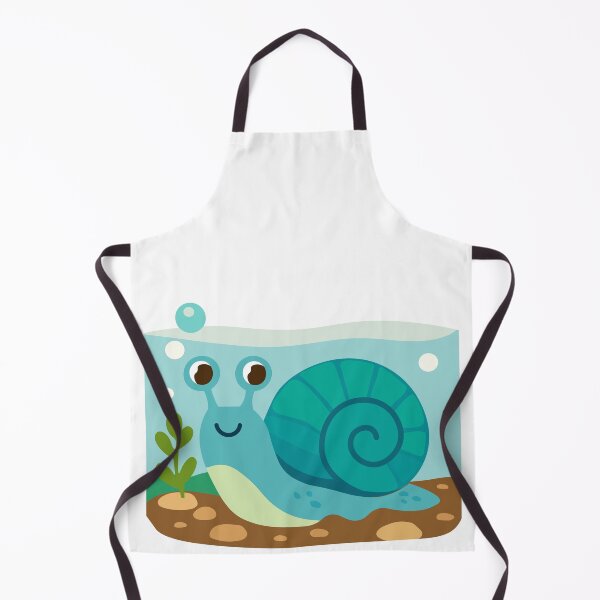 Item preview, Blue Snail in Glass Water Tank designed and sold by BetweenForms.