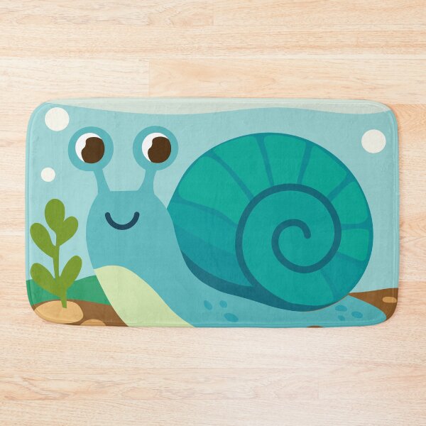 Item preview, Blue Snail in Glass Water Tank designed and sold by BetweenForms.
