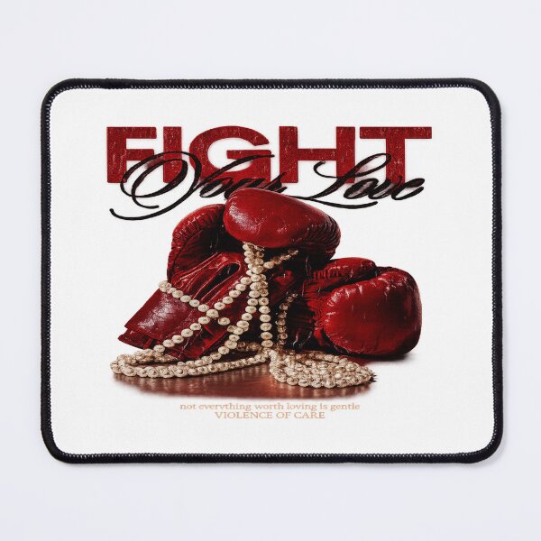 Item preview, Fight for Love – Boxing Gloves Dark Stoic Artwork | Violence of Care designed and sold by -DEEWOLF-.