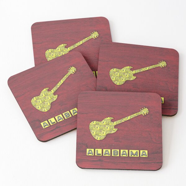 Item preview, Alabama License Plate Guitar designed and sold by Elisabeth Lucas.
