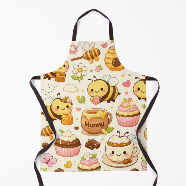 Item preview, Cute Honey Bee Kawaii Garden designed and sold by IYASDiaz.