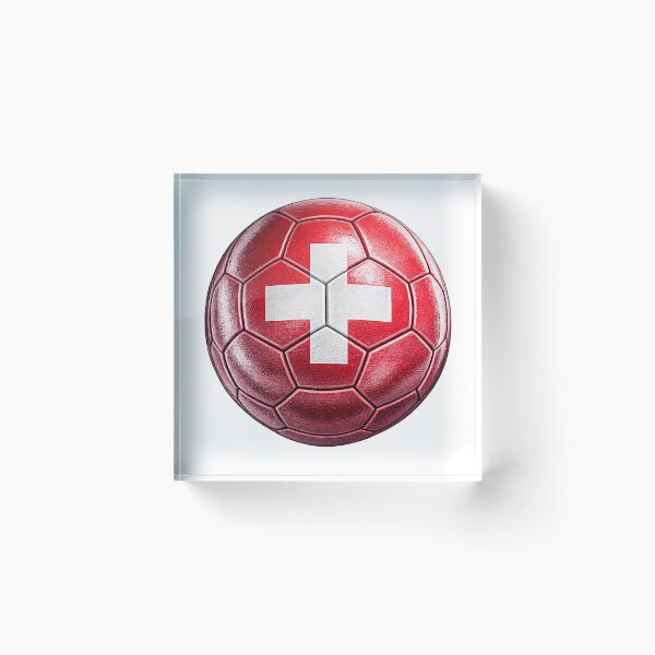 Artikelvorschau, Schweizer Fußballflaggen-Design entworfen und verkauft von redsharkuk.