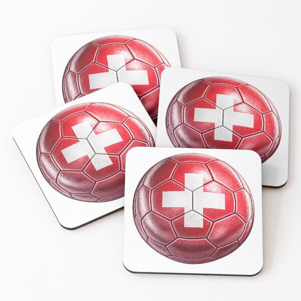 Item preview, Switzerland Football Flag Design designed and sold by redsharkuk.