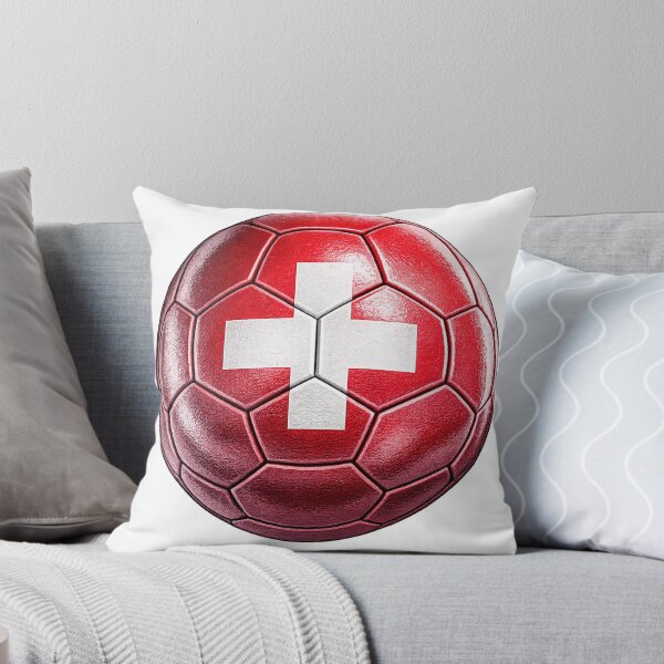 Item preview, Switzerland Football Flag Design designed and sold by redsharkuk.